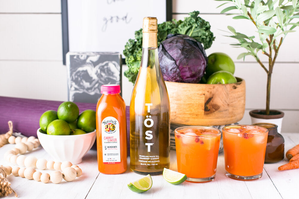 Sparkling Carrot Sour
