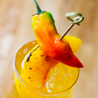 SPICY SPIKED PEACH LEMONADE