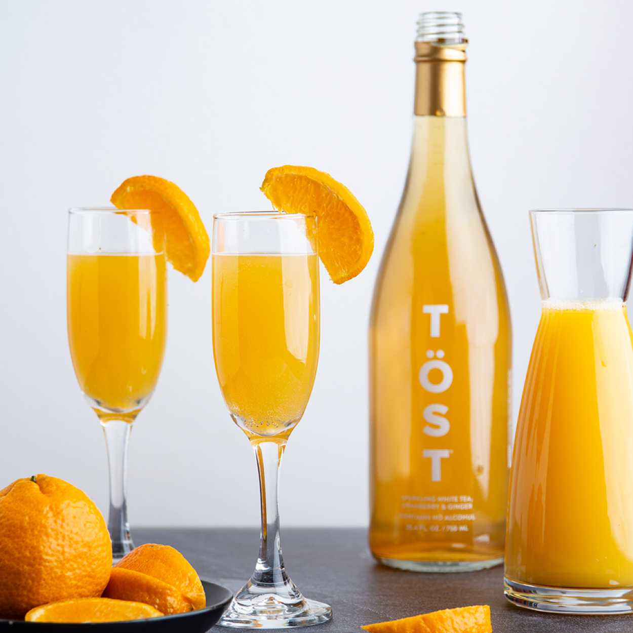 TÖST Mockmosa Recipe | Non-Alcoholic Mimosa for Brunch
