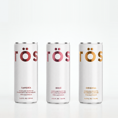 TÖST, Rosé, Sangria 250ML Cans Party Pack
