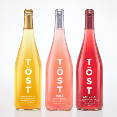 TÖST, Rosé, Sangria 750ML Party Pack