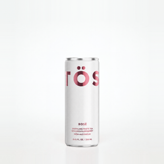 Töst Rose can on a white background
