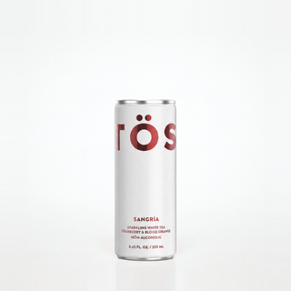 Töst Sangria can on a white background
