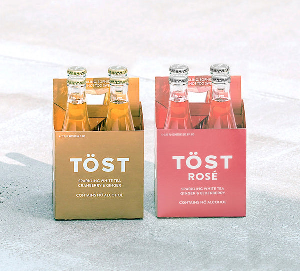 Cupcakes & Tost Non-Alcoholic Rosé Gift Set